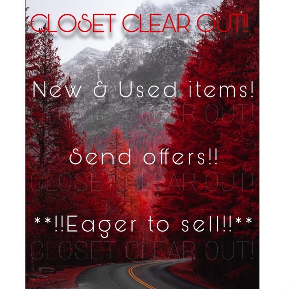 CLOSET CLEAR OUT!!!!